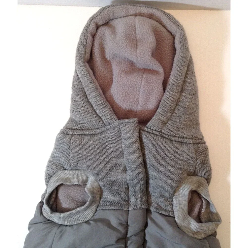 Dog Coat Jacket Gray Large 17